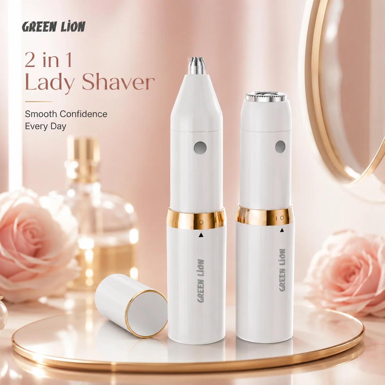 ماشین اصلاح بانوان ۲ در ۱ گرین لاین مدل Lady Shaver - تصویر 9