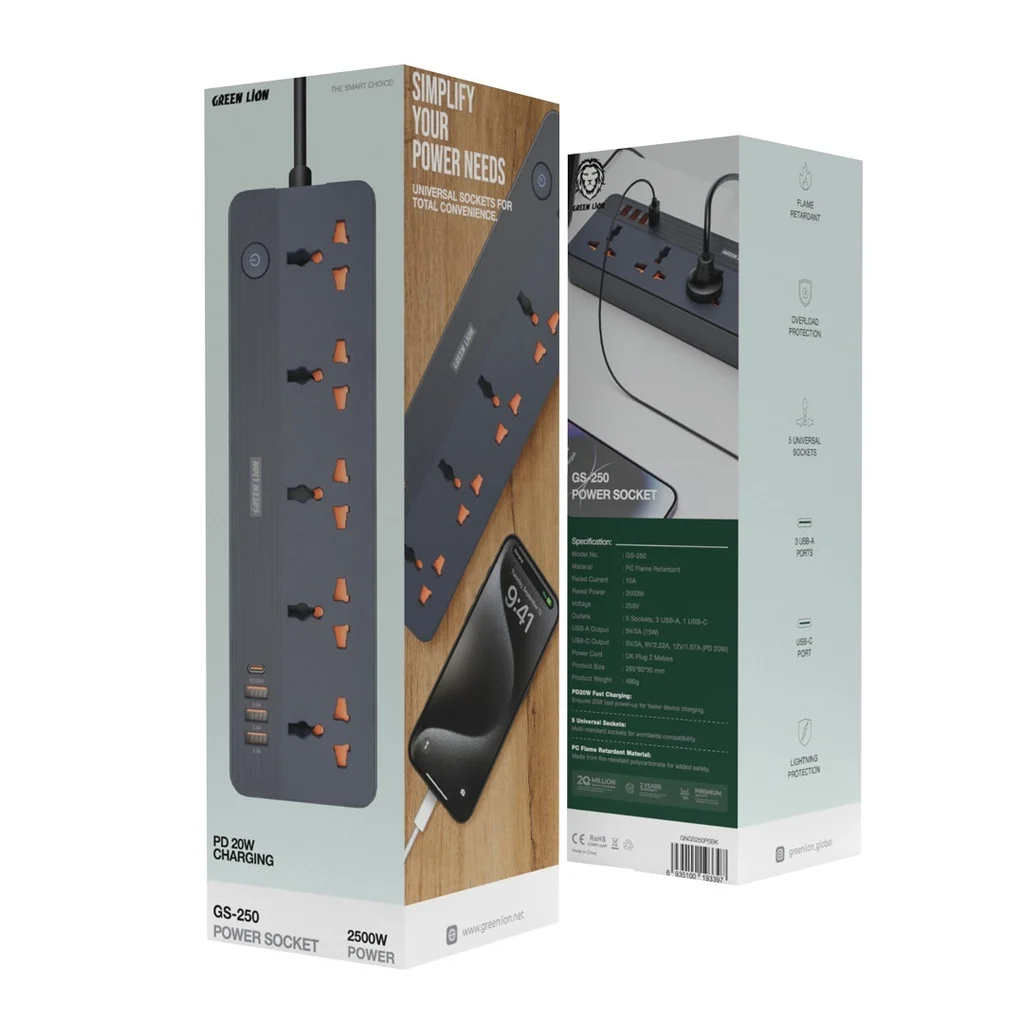 چندراهی برق گرین لاین ⁦Green Lion⁩ مدل ⁦GS-250⁩ - تصویر 2