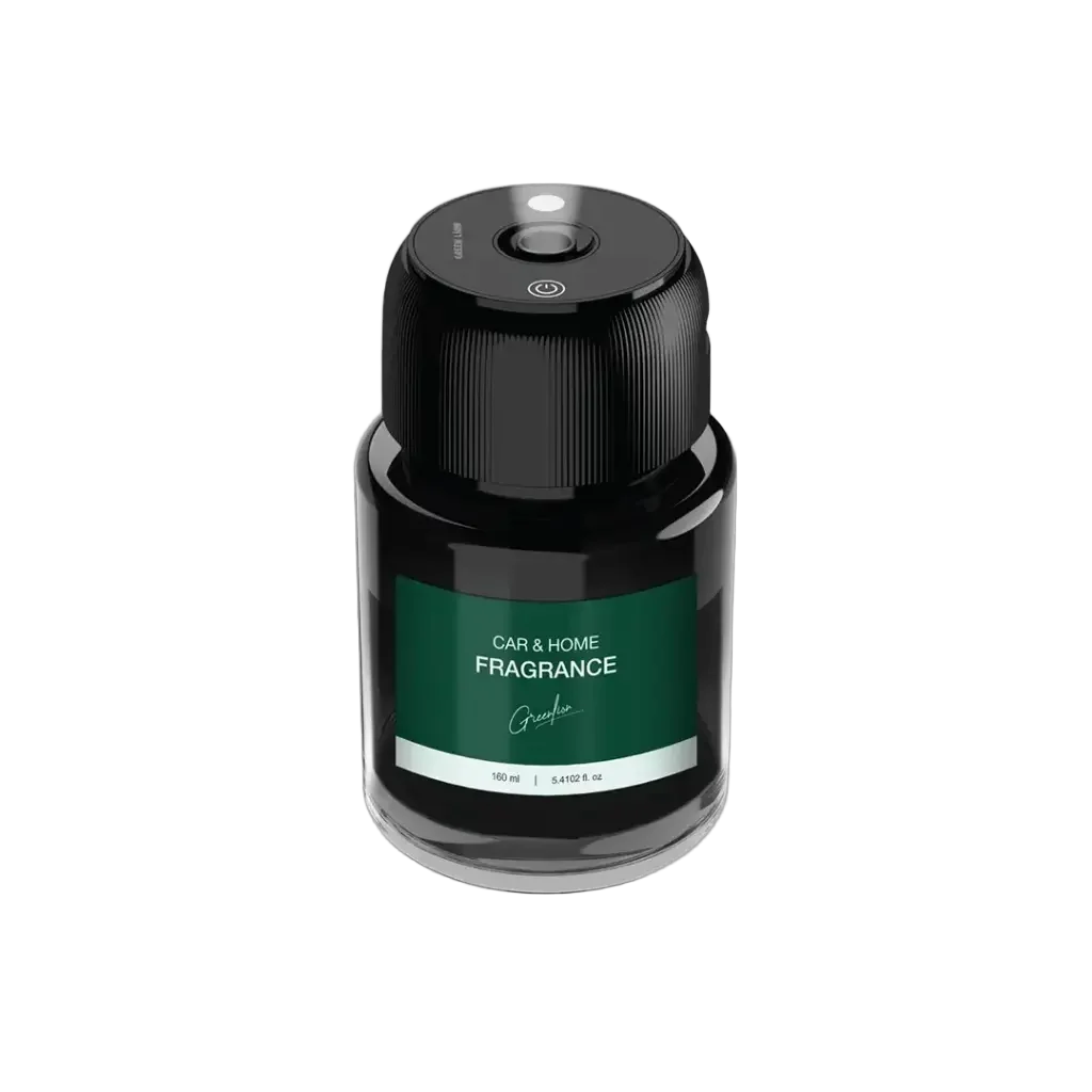 خوشبوکننده هوشمند گرین لاین ⁦Green Lion⁩ مدل ⁦GNFRA160MBK⁩، مخزن ۱۶۰ میلی‌لیتری، سه حالت پاشش و شارژ Type-C
