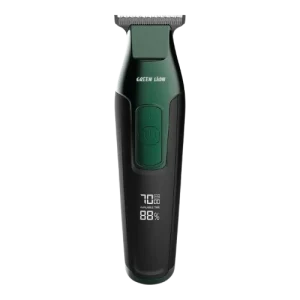 ماشین اصلاح Green Lion Trim Expert سبز و مشکی با تیغه T شکل و نمایشگر دیجیتال
