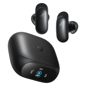 هدفون Soundcore Liberty 5 Pro مشکی با کیس شارژ هوشمند