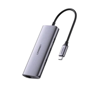 هاب USB-C یوگرین UGREEN با طراحی باریک و قابل حمل