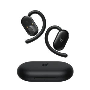 هدفون بی سیم اوپن ایر Soundcore AeroFit 2 مشکی به همراه کیس شارژ