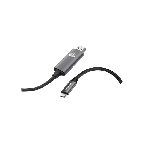 نمای کابل Green Lion USB-C به HDMI 4K مشکی مدل GN4KTCHDMIBK